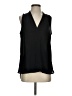 Vince Camuto 100% Polyester Black Sleeveless Blouse Size S - photo 1