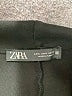 Zara Solid Black Dress Pants Size S - photo 7
