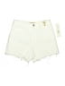 AMO Ivory Denim Shorts Size 25 waist - photo 1