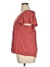 Gap Red Short Sleeve Blouse Size XL - photo 5