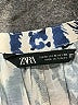 Zara Blue 3/4 Sleeve Blouse Size M - photo 7