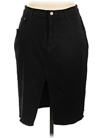 Happily Grey Formal Skirt (view 1)