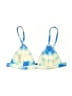 Triangl Tie-dye Blue Swimsuit Top Size XS - photo 1