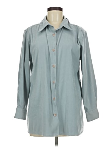 Real Comfort Long Sleeve Button-Down Shirt (view 1)