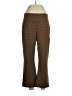 CAbi Chevron-herringbone Brown Casual Pants Size L - photo 1
