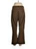 CAbi Chevron-herringbone Brown Casual Pants Size L - photo 2