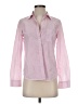 Gap 100% Cotton Checkered-gingham Pink Long Sleeve Blouse Size XS - photo 1