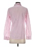 Gap 100% Cotton Checkered-gingham Pink Long Sleeve Blouse Size XS - photo 2