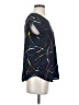 Joie 100% Polyester Black Short Sleeve Blouse Size S - photo 4