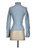 Moda International Blue Turtleneck Sweater Size S - photo 2