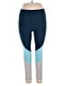 Fabletics Color Block Blue Active Pants Size XL - photo 1