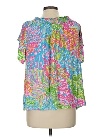 Lilly Pulitzer Short Sleeve Blouse (view 2)