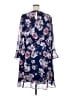 Marybelle 100% Polyester Floral Blue Casual Dress Size 2X - photo 2