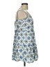 Mudd 100% Rayon Print Blue Casual Dress Size L - photo 4