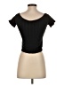 We the Free Black Short Sleeve Top Size S - photo 2