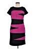 AGB Graphic Black Casual Dress Size 8 - photo 1