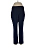JM Collection Solid Blue Active Pants Size L - photo 1