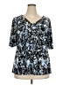 Leota Blue 3/4 Sleeve T-Shirt Size 2L - photo 1