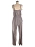 Abercrombie & Fitch Solid Gray Jumpsuit Size M (tall) - photo 2
