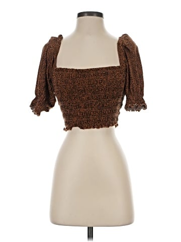 Urban Outfitters Short Sleeve Blouse (view 1)