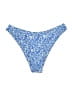 Zaful Print Blue Swimsuit Bottoms Size 4 - photo 1