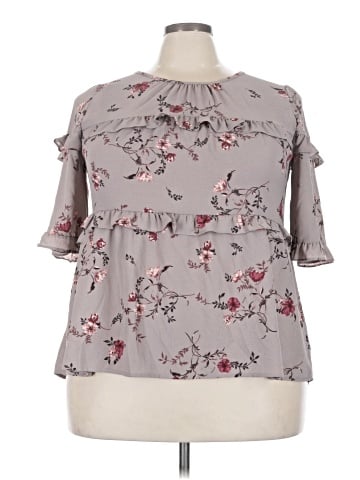 Pleione 3/4 Sleeve Blouse (view 1)