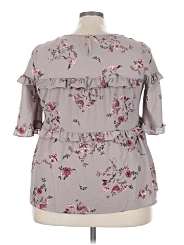 Pleione 3/4 Sleeve Blouse (view 2)