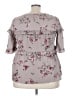 Pleione Gray 3/4 Sleeve Blouse Size XL - photo 2