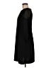 Glamour Solid Black Casual Dress Size 6 - photo 5
