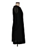 Glamour Solid Black Casual Dress Size 6 - photo 4