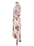 Leith 100% Rayon Floral Tan Casual Dress Size M - photo 5