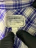 Current/Elliott Plaid Purple Long Sleeve Button-Down Shirt Size Sm (1) - photo 7