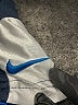 Nike 100% Polyester Color Block Blue Athletic Shorts Size 6 - photo 3