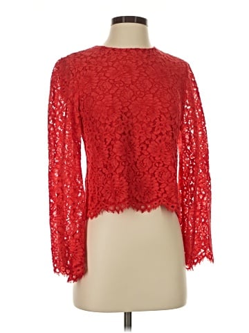 Alice + Olivia Long Sleeve Blouse (view 1)