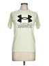 Under Armour 100% Polyester Green Active T-Shirt Size L - photo 1