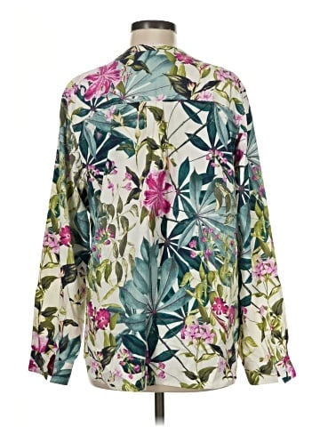 Tommy Bahama Long Sleeve Silk Top (view 2)