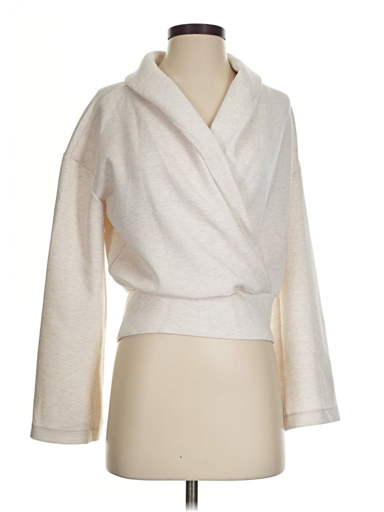 Pre-owned Spanx Sweatshirt In Ivory