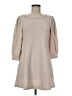 Blu Pepper Solid Tan Casual Dress Size M - photo 1