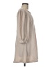 Blu Pepper Solid Tan Casual Dress Size M - photo 4