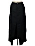 Pilcro Solid Black Formal Skirt Size 10 - photo 1