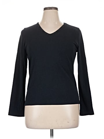 Liz Claiborne Long Sleeve Top (view 1)