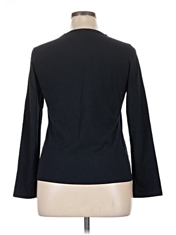 Liz Claiborne Long Sleeve Top (view 2)