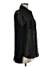 Decree 100% Polyester Color Block Black Long Sleeve Blouse Size M - photo 4