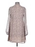 BCBGeneration 100% Polyester Animal Print Silver Casual Dress Size S - photo 2