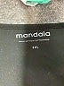 Mandala Black Short Sleeve Top Size 2XL - photo 7