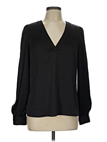 White House Black Market Long Sleeve Blouse (view 1)