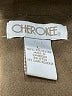 Cherokee 100% Polyester Brown Long Sleeve Blouse Size L - photo 7