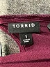 Torrid Burgundy Short Sleeve Top Size 1X Plus (1) - photo 7