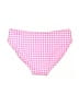 Cat & Jack Checkered-gingham Pink Two Piece Swimsuit Size 14 - photo 2