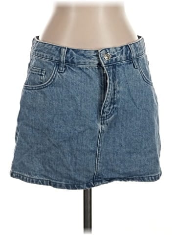 MNG Denim Skirt (view 1)